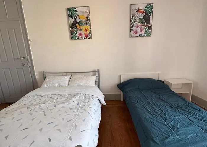 Quarto em Acomodações Particulares Cozy In The Center Figueira da Foz